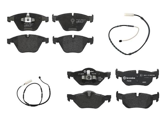 Brembo Brake Pads Kit -  Front and Rear (Low-Met)